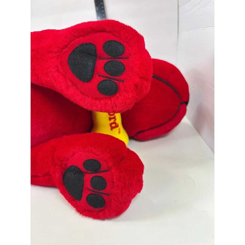 2002 Toy Island Scholastic Clifford Big Red Dog 24in Plush with T-Bone and Cleo